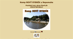 Desktop Screenshot of novyrybnik.cz