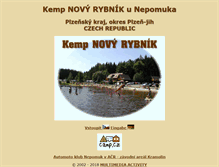 Tablet Screenshot of novyrybnik.cz